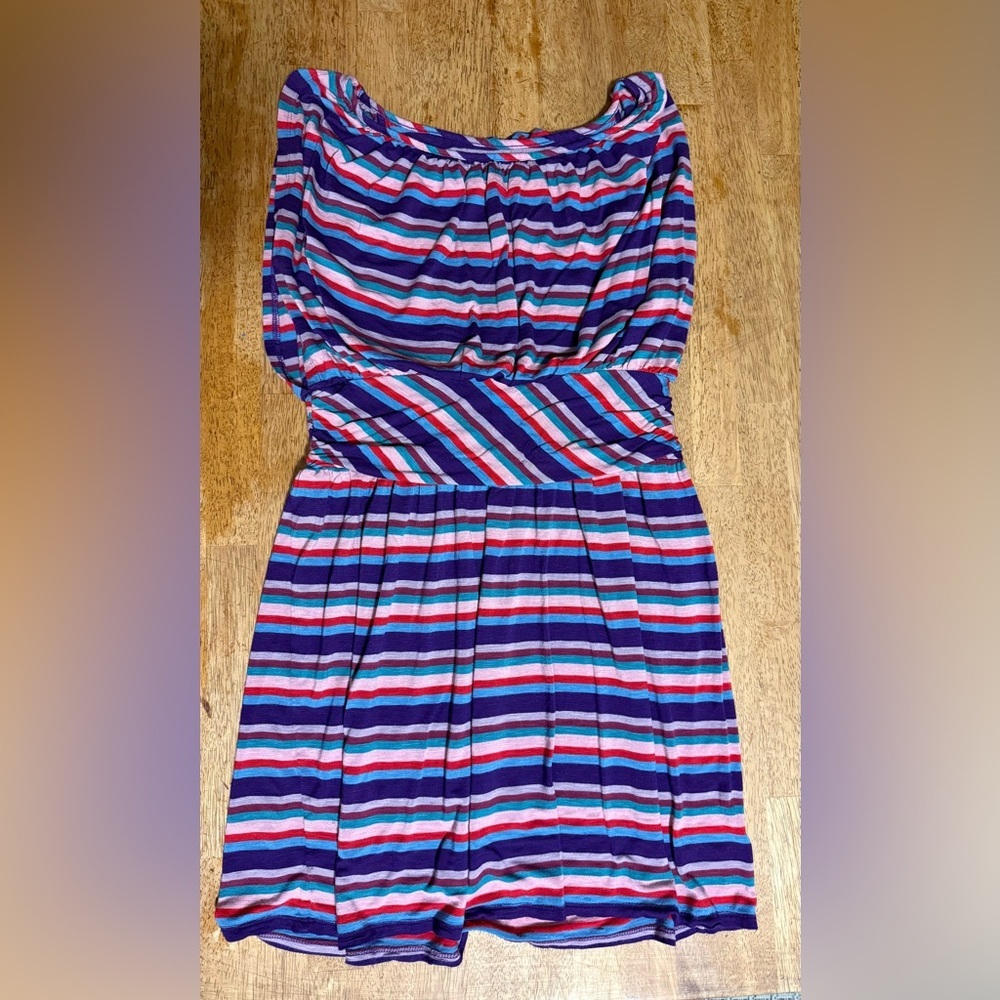 Retro Multi-colored Nine West‎ Mini Dress Size 10